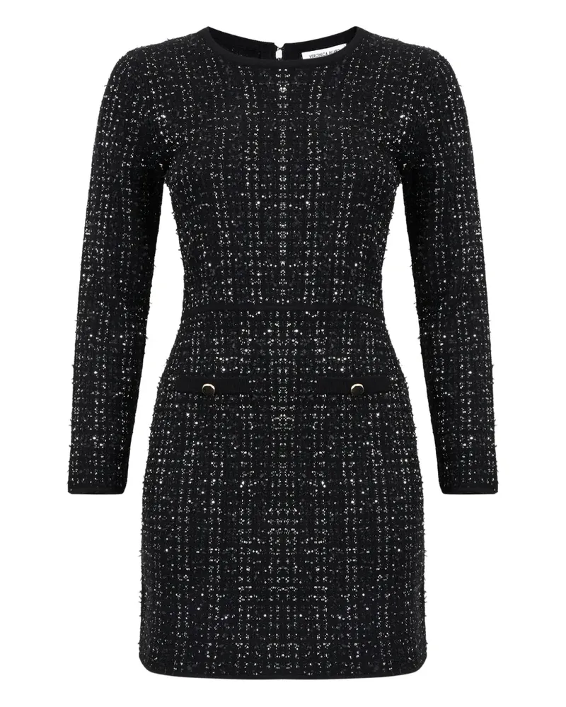 Veronica Beard Channing knit mini dress - Schwarz Schwarz