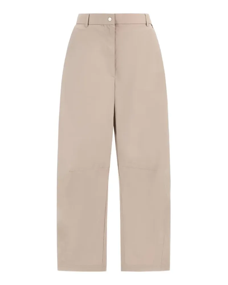 Herno barrel-leg trousers - Nude Nude