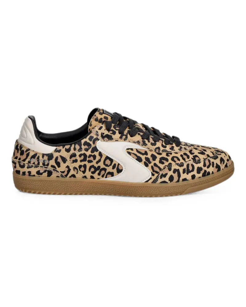 Skechers Hotshot On The Prowl leopard-print sneakers - Nude Nude