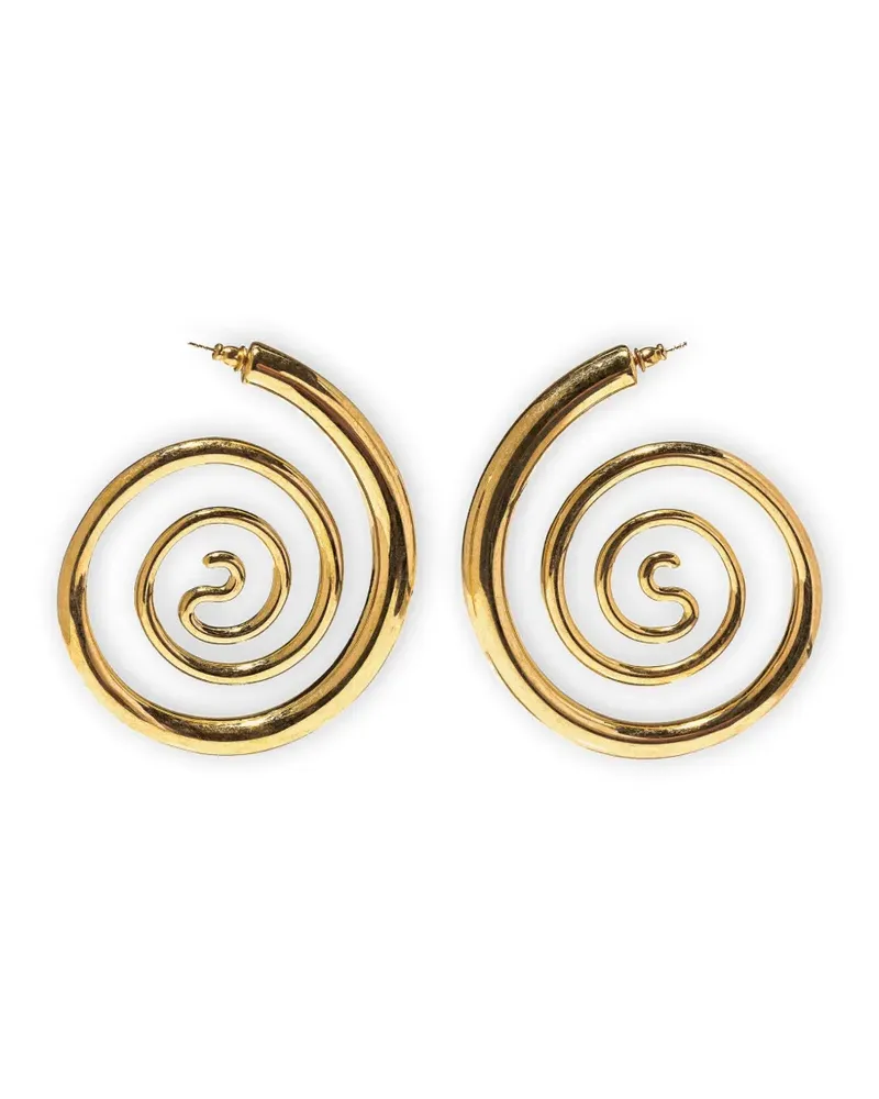PANCONESI Spiral-Ohrringe - Gold Gold