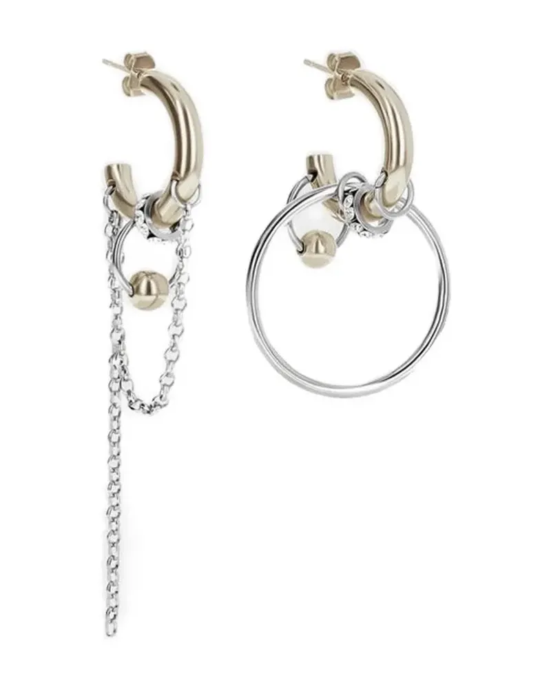 Justine Clenquet Clark chain earrings - Gold Gold