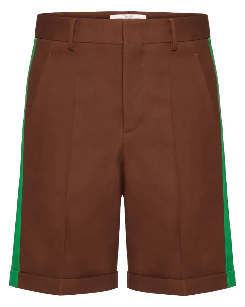 Valentino Garavani Klassische Shorts mit Streifen - Braun Braun