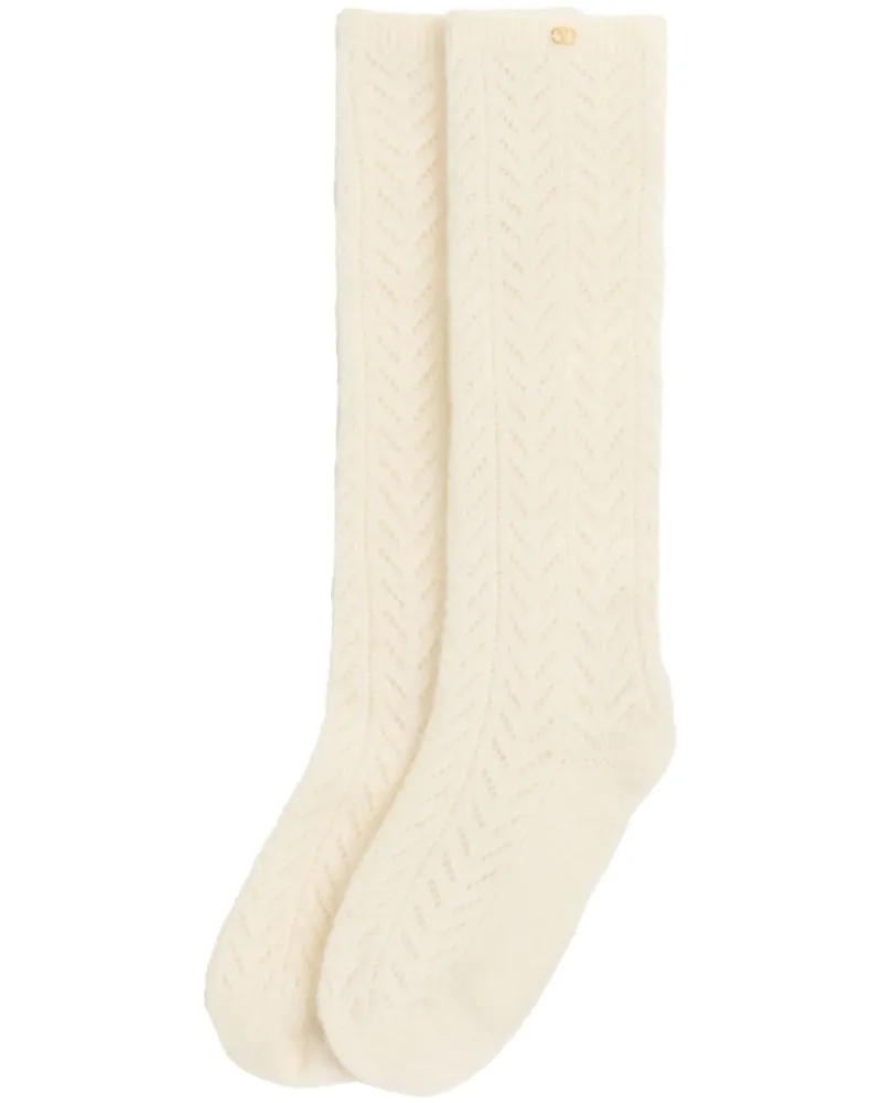 Valentino Garavani VLogo Signature Socken - Weiß Weiß