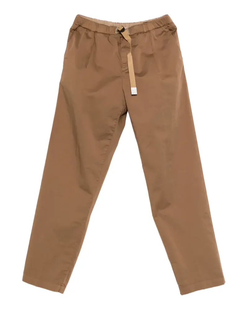 PLAN C belted trousers - Braun Braun