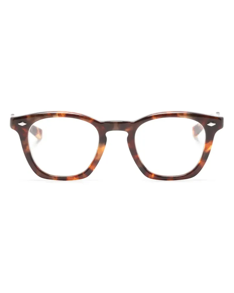 EYEVAN 7285 Runde Sonnenbrille in Schildpattoptik - Braun Braun