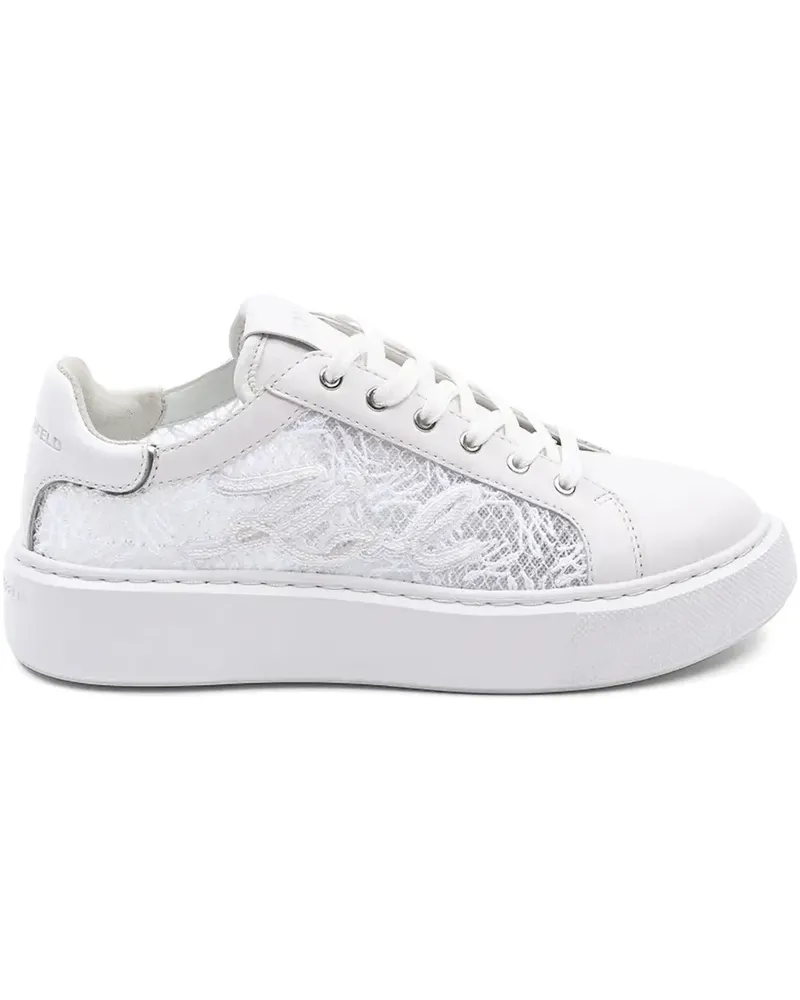 Karl Lagerfeld Kapri Sneakers - Weiß Weiß