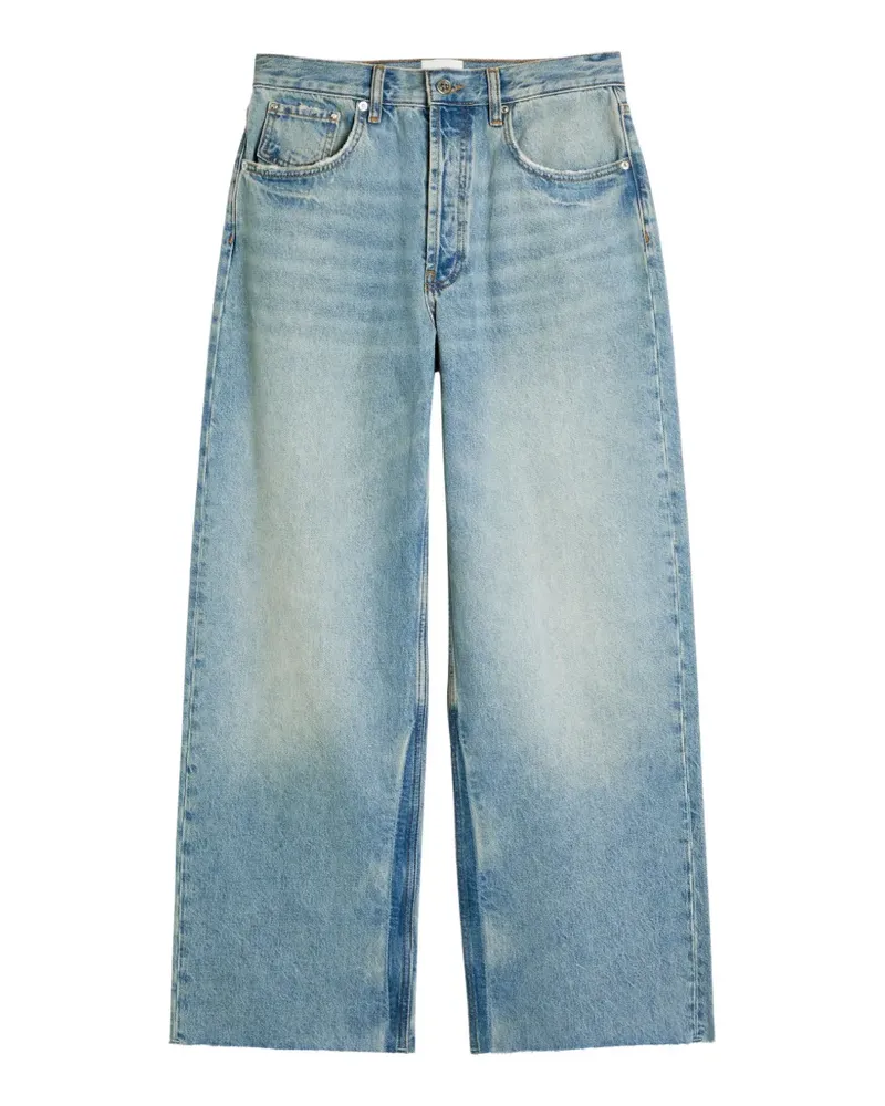 Anine Bing Manon wide-leg jeans - Blau Blau