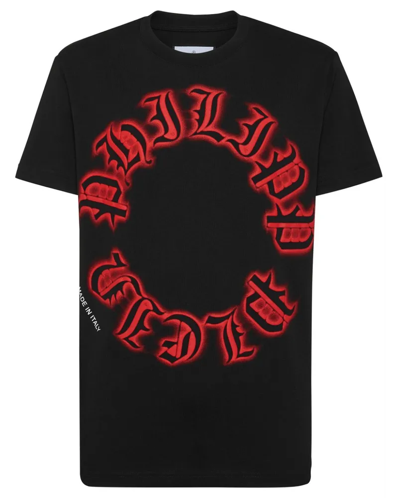 Philipp Plein Gothic Plein T-Shirt - Schwarz Schwarz