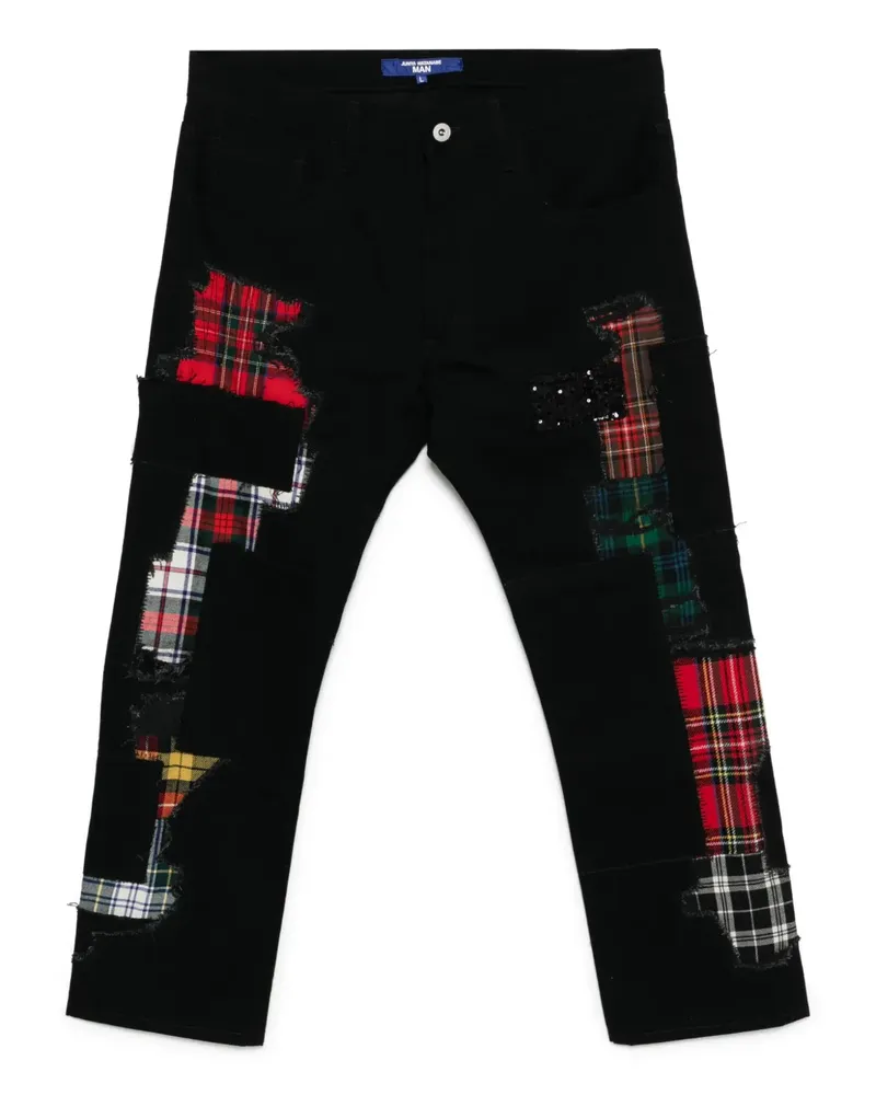 Junya Watanabe Jeans im Patchwork-Look - Black x mix Black