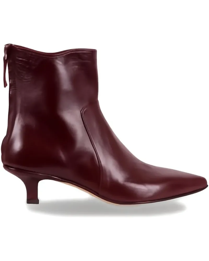POMME D'OR pointed-toe zip boots - Rot Rot