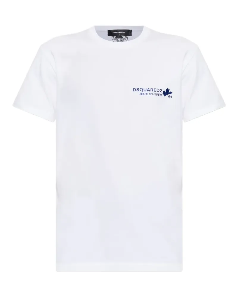 Dsquared2 logo-print T-shirt - Weiß Weiß