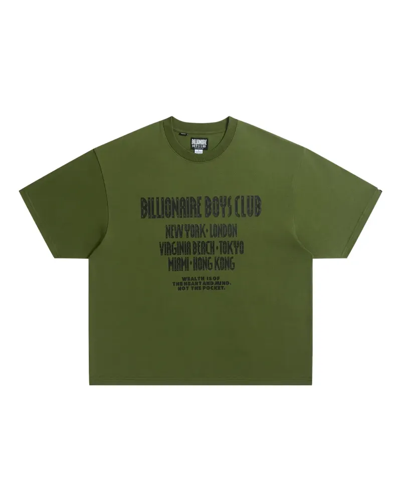 Billionaire Boys Club logo T-shirt - Grün Grün