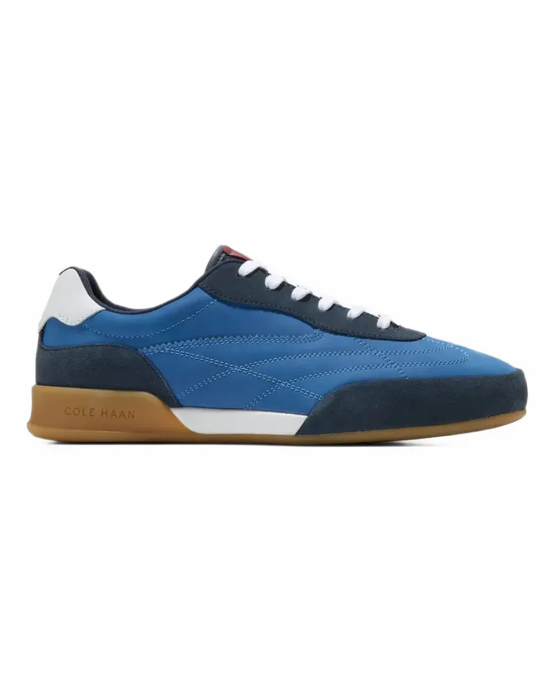 COLE HAAN GrandPro Turf 2.0 leather low-top sneakers - Blau Blau
