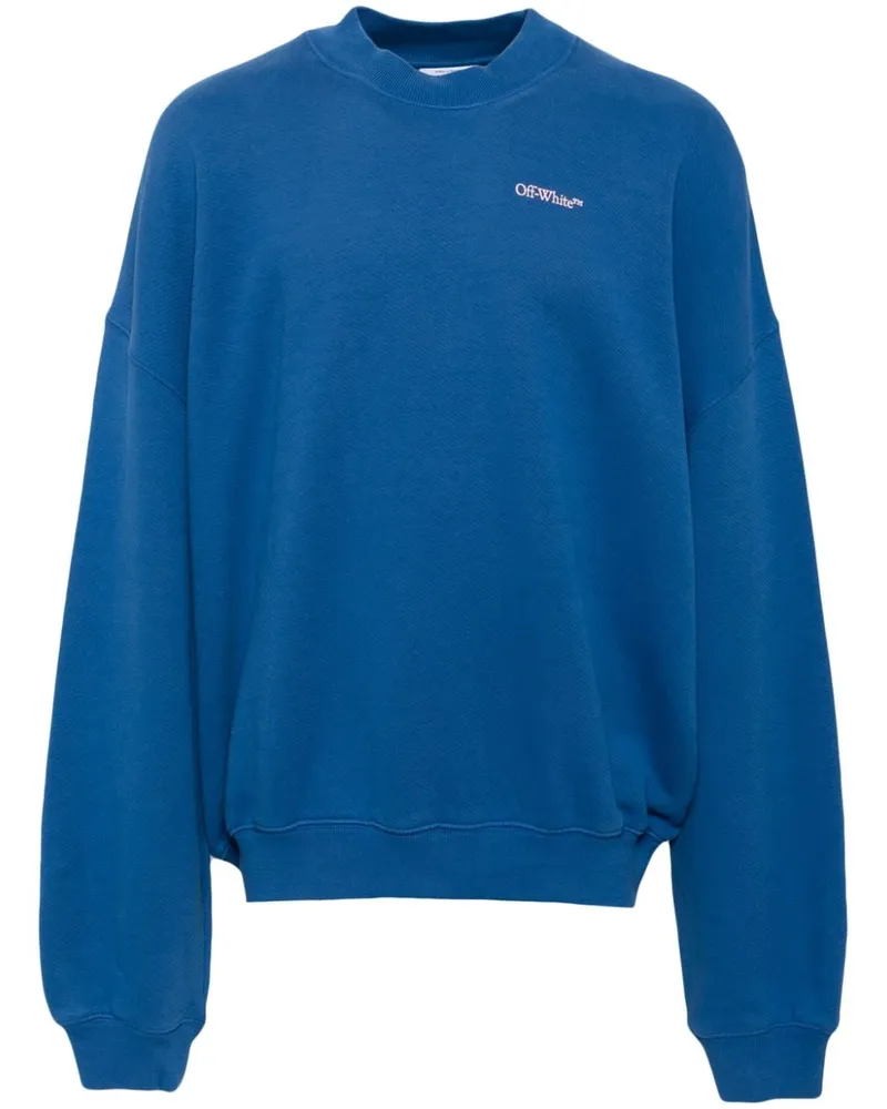 OFF-WHITE Vanish Arrow Over Sweatshirt - Blau Blau
