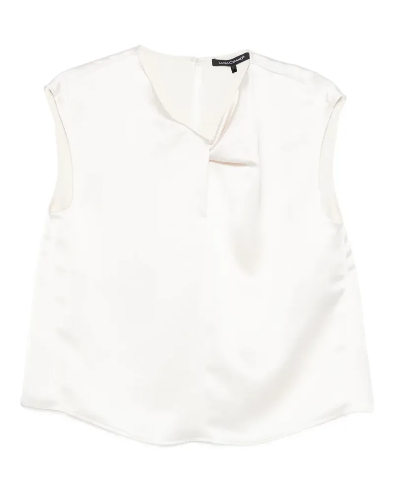 Luisa Cerano Drapiertes Top - Nude Nude