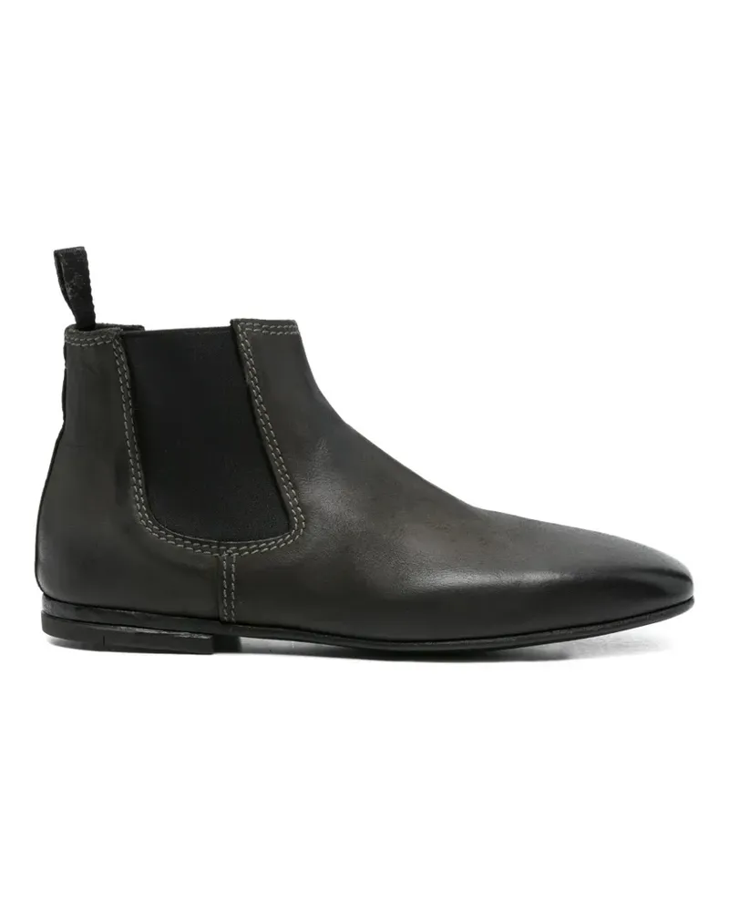 Premiata square-toe chelsea boots - Schwarz Schwarz