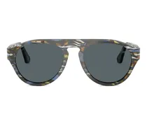 Getönte Pilotenbrille - Schwarz