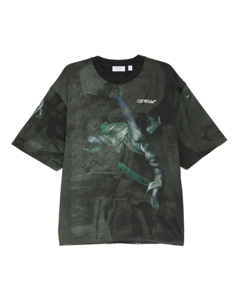 OFF-WHITE Skate T-Shirt - Schwarz Schwarz