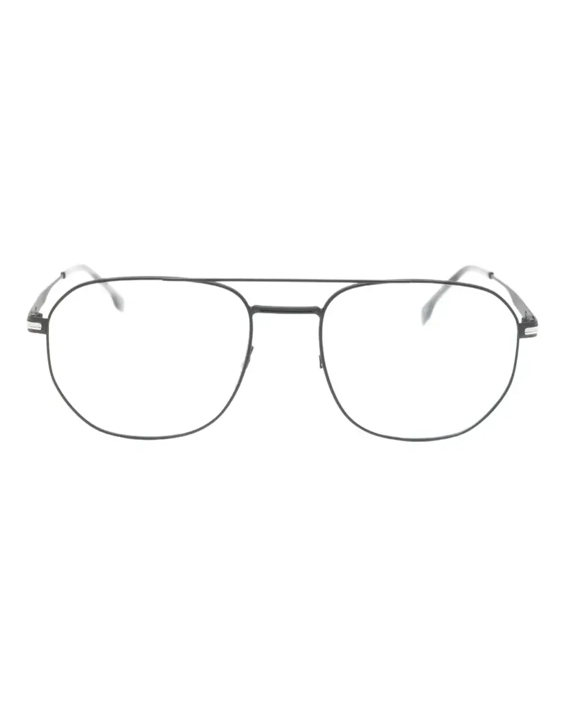 HUGO BOSS Klassische Pilotenbrille - Schwarz Schwarz