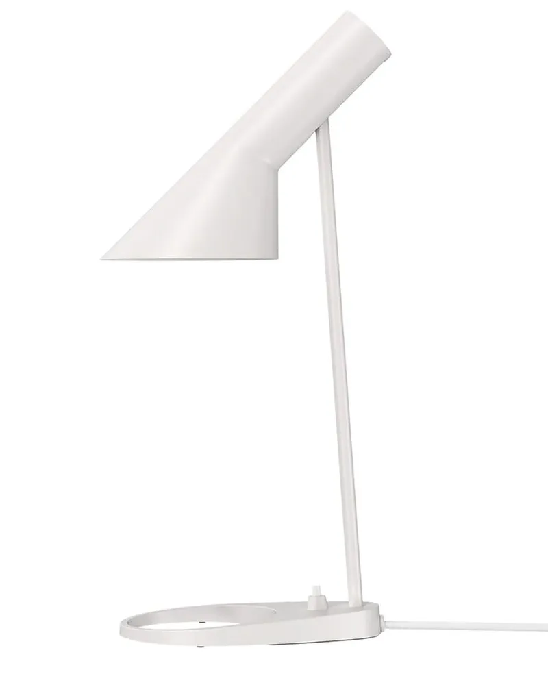 Louis Poulsen AJ Mini Tischlampe aus Stahl - Weiß Weiß