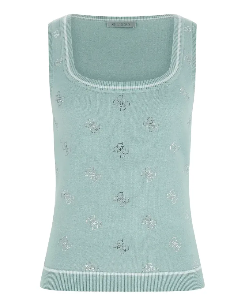 Guess Tanktop mit Strass - Grün Grün