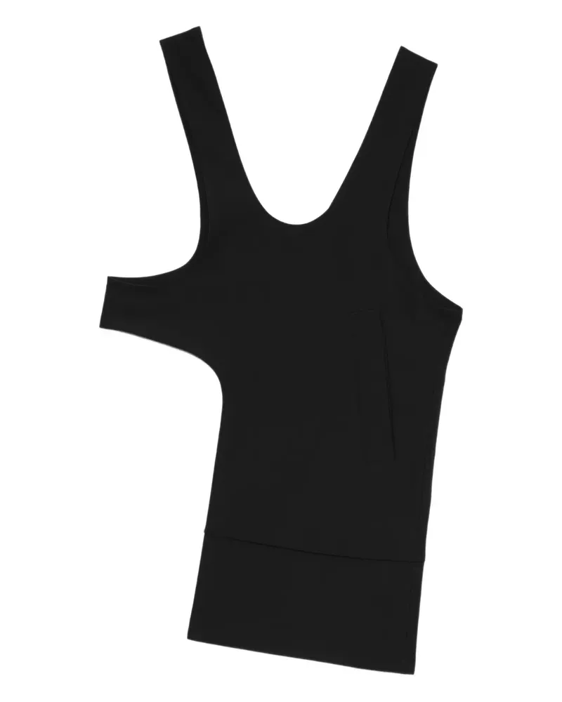 ENFÖLD Asymmetrisches Tanktop - Schwarz Schwarz