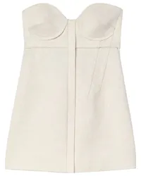 Proenza Schouler Bustier-Top mit Jacquardmuster Nude