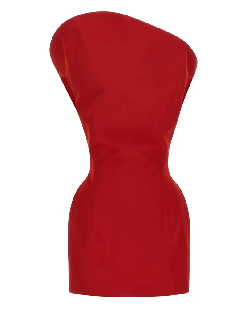 Magda Butrym Asymmetrisches Minikleid - Rot Rot