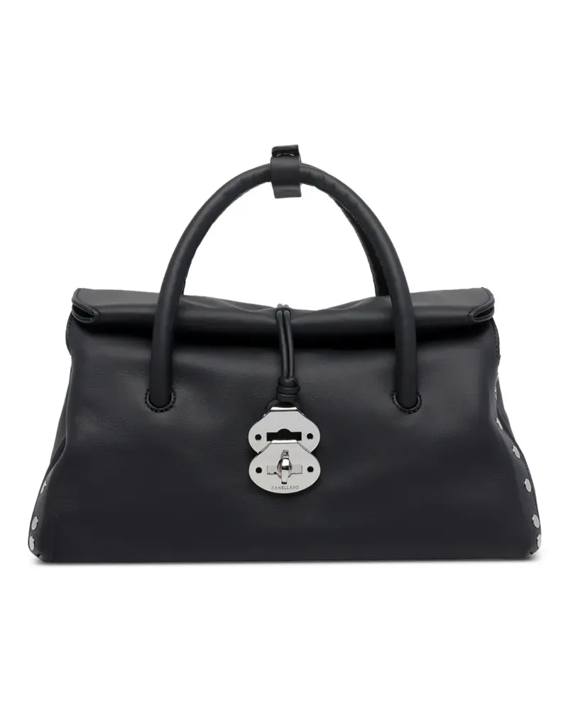 Zanellato small Dotta tote bag - Schwarz Schwarz