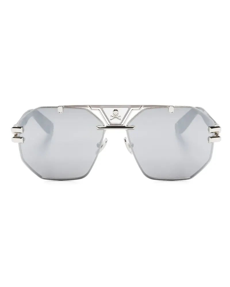 Philipp Plein Getönte Pilotenbrille - Grau Grau