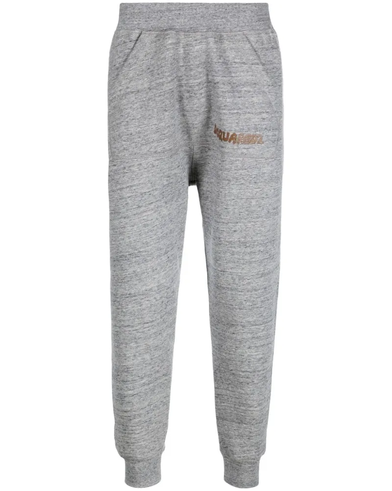 Dsquared2 Jogginghose mit Logo-Print - Grau Grau