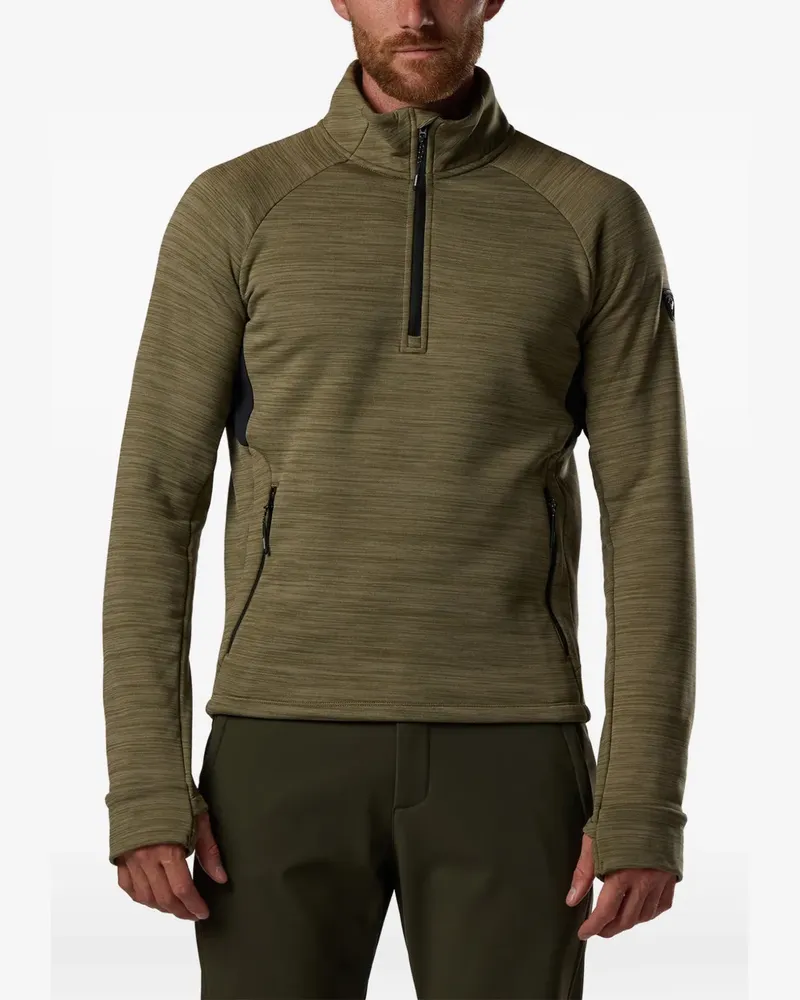Rossignol Premium Fleece mit kurzem Reißverschluss - Grün Grün