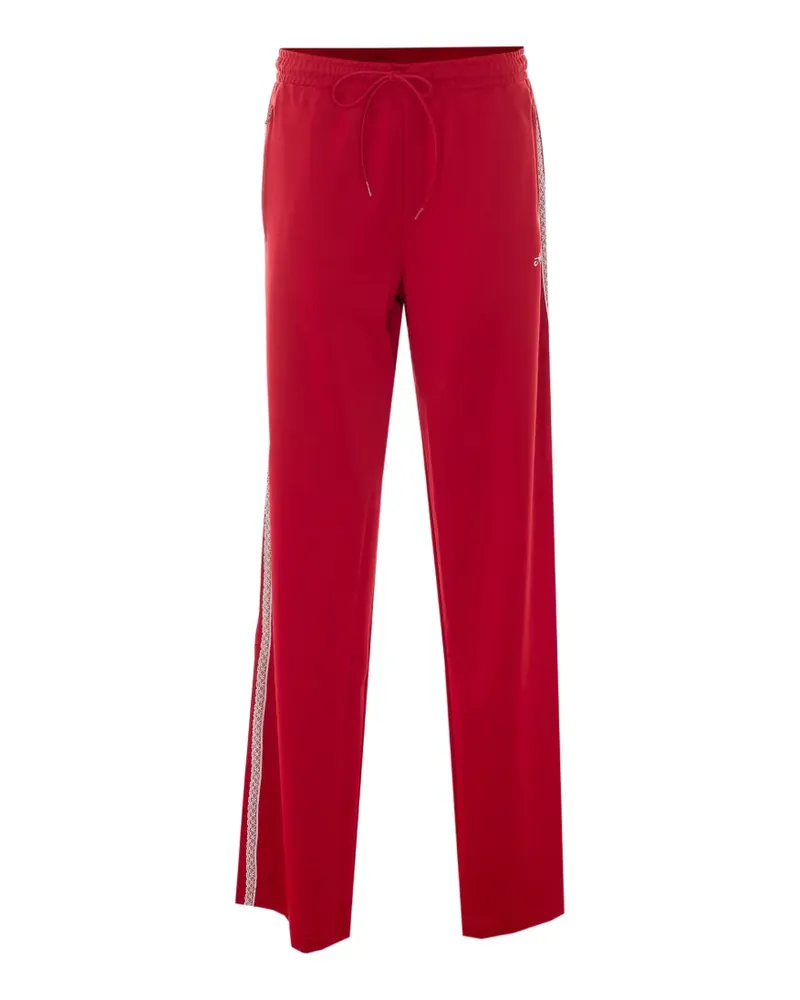 Aniye By Sienna Jogginghose mit Spitzenbesatz - Rot Rot