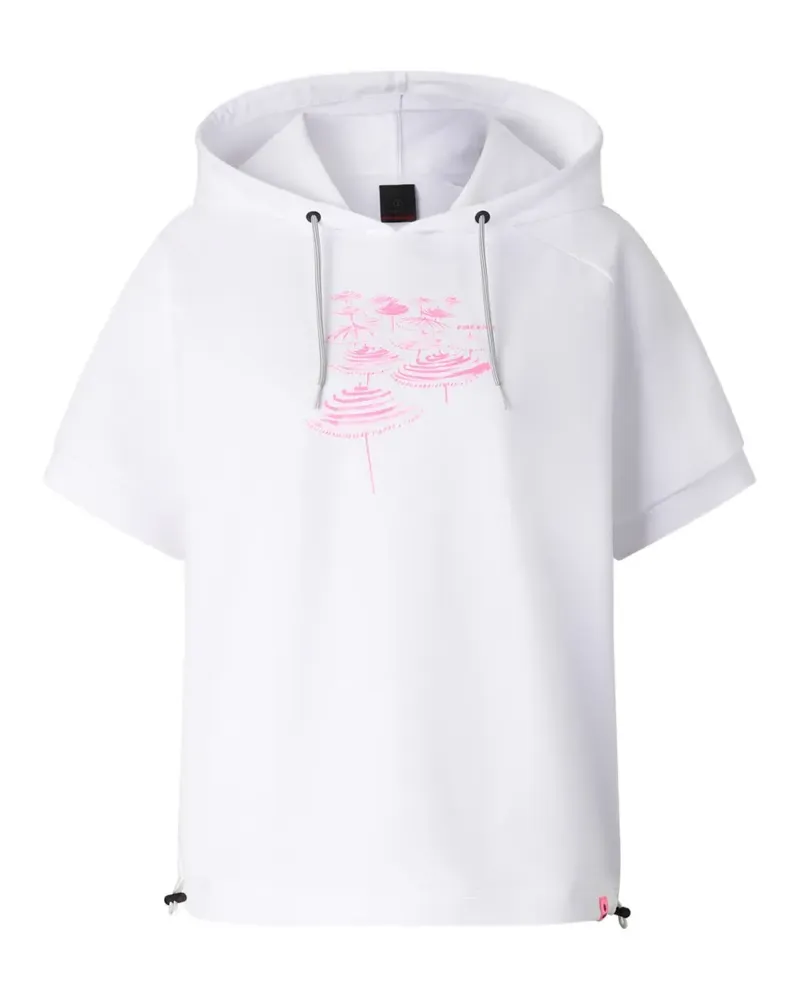 Bogner Fire & Ice Sharon short-sleeve hoodie - Weiß Weiß