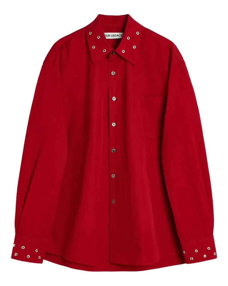 Our Legacy long-sleeve shirt - Rot Rot