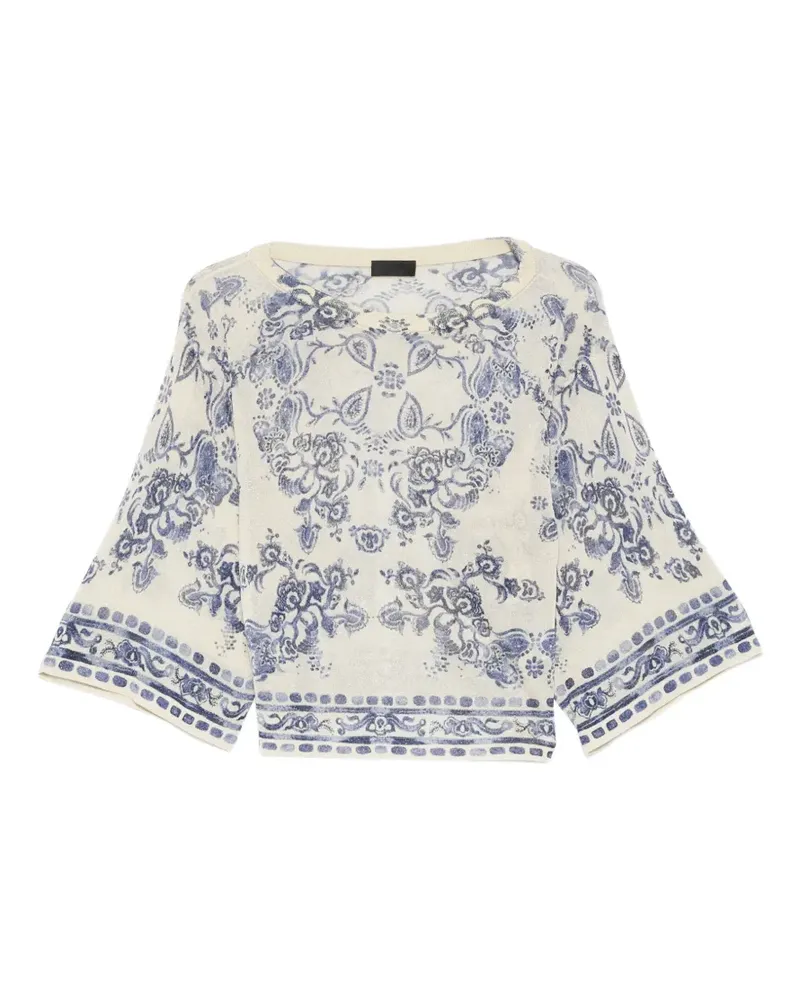 Liu Jo floral blouse - Nude Nude