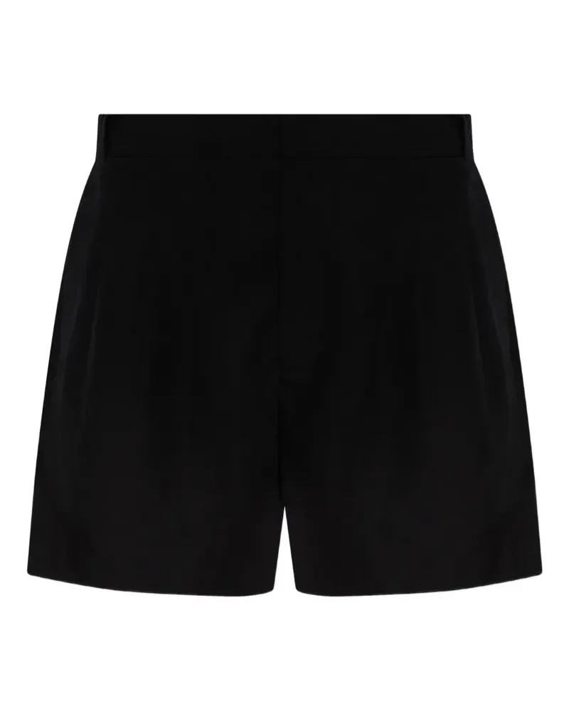 Rag & Bone pleated tailored shorts - Schwarz Schwarz