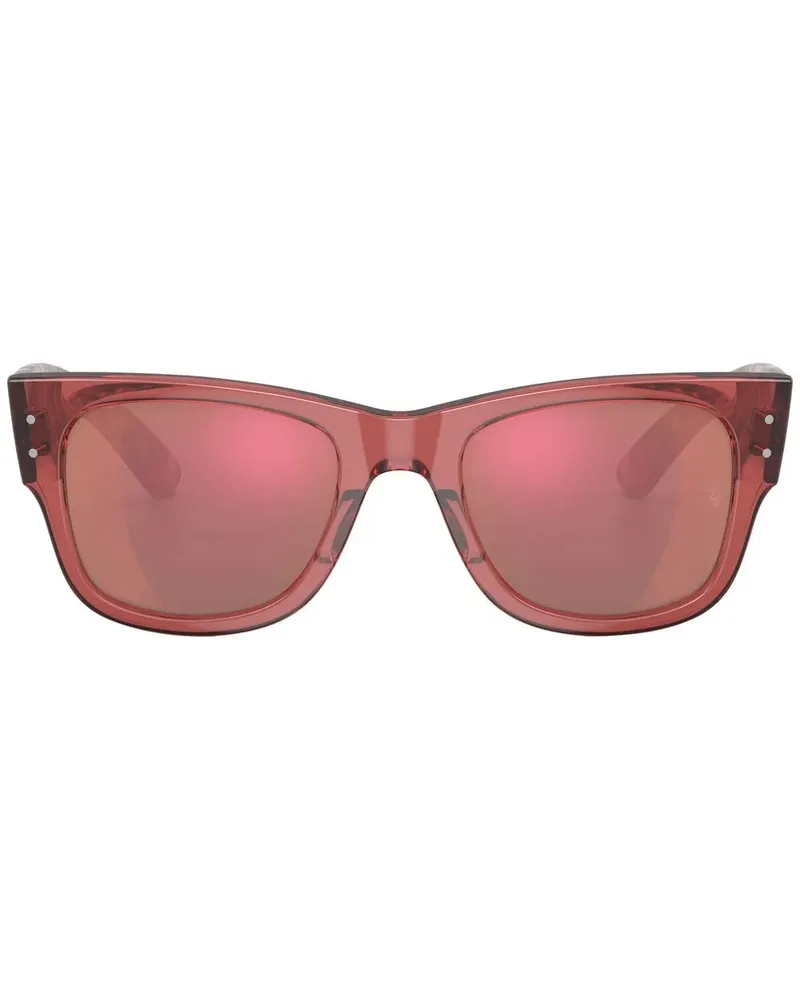 Ray Ban Mega Sonnenbrille im Wayfarer-Stil - Rosa Rosa