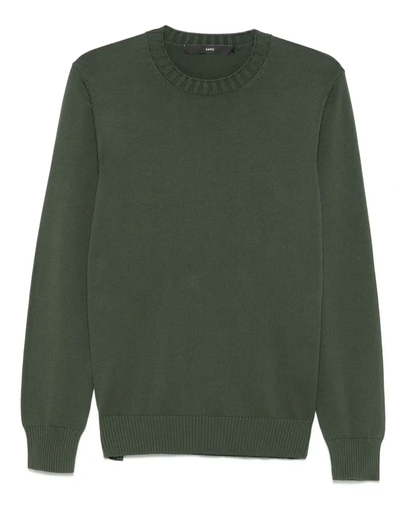 Sapio Pullover aus Baumwolle - Grün Grün