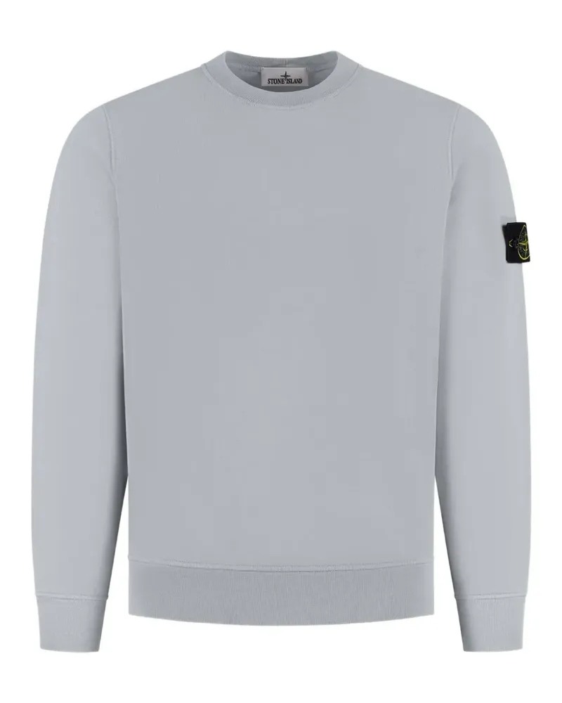 Stone Island Pullover mit Logo-Patch - Grau Grau