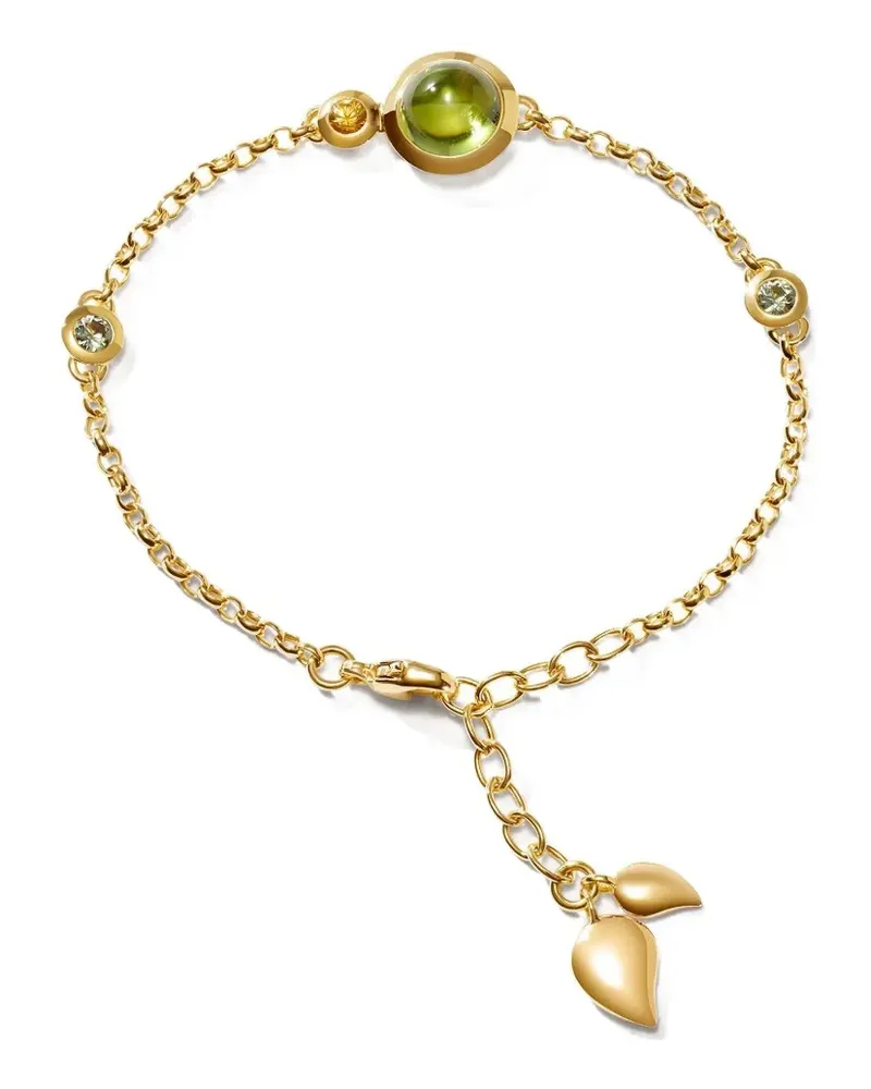 TAMARA COMOLLI 18K yellow gold sapphire and peridot bracelet Gold