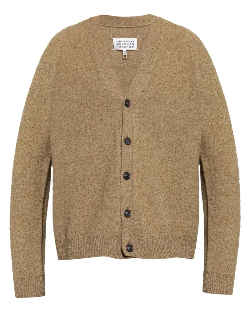 Maison Margiela Cardigan im Vintage-Look - Nude Nude