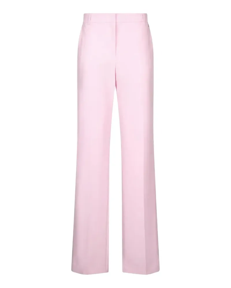 Liu Jo stretch technical fabric trousers - Rosa Rosa