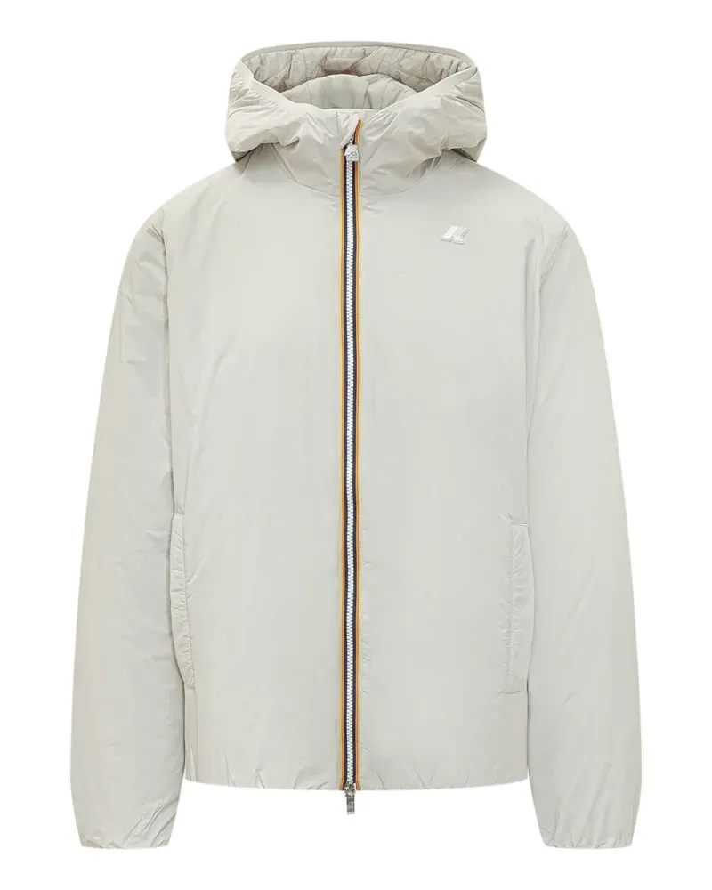 K-Way Plain Warm hooded jacket - Nude Nude