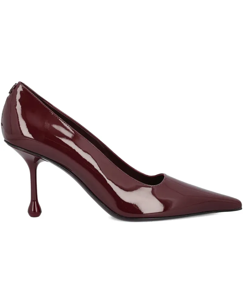Jimmy Choo Ixia Pumps aus Lackleder 80mm - Rot Rot