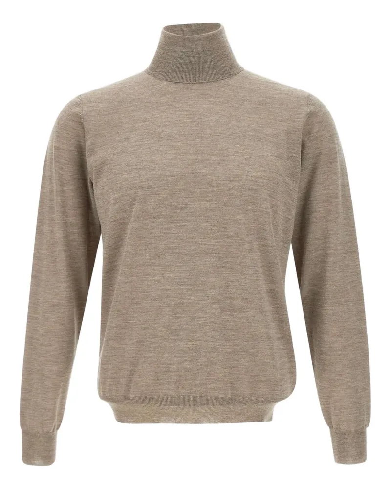 Filippo de Laurentiis Pullover mit Stehkragen - Nude Nude