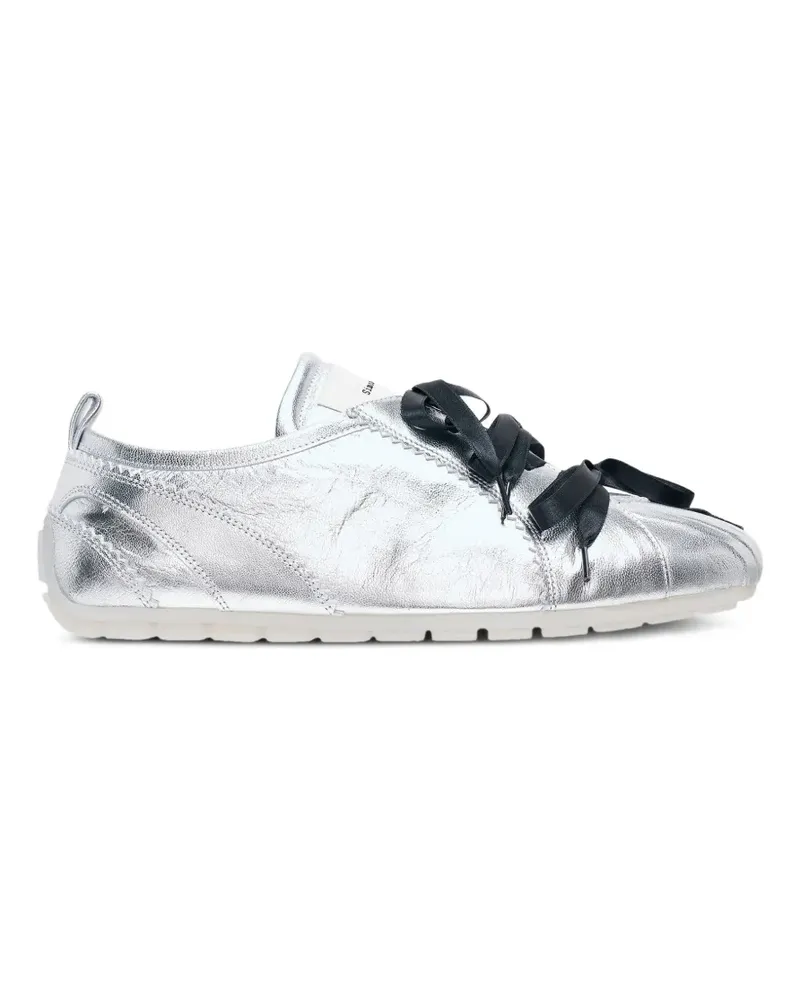 Simone Rocha ribbon ballerina sneakers - Silber Silber