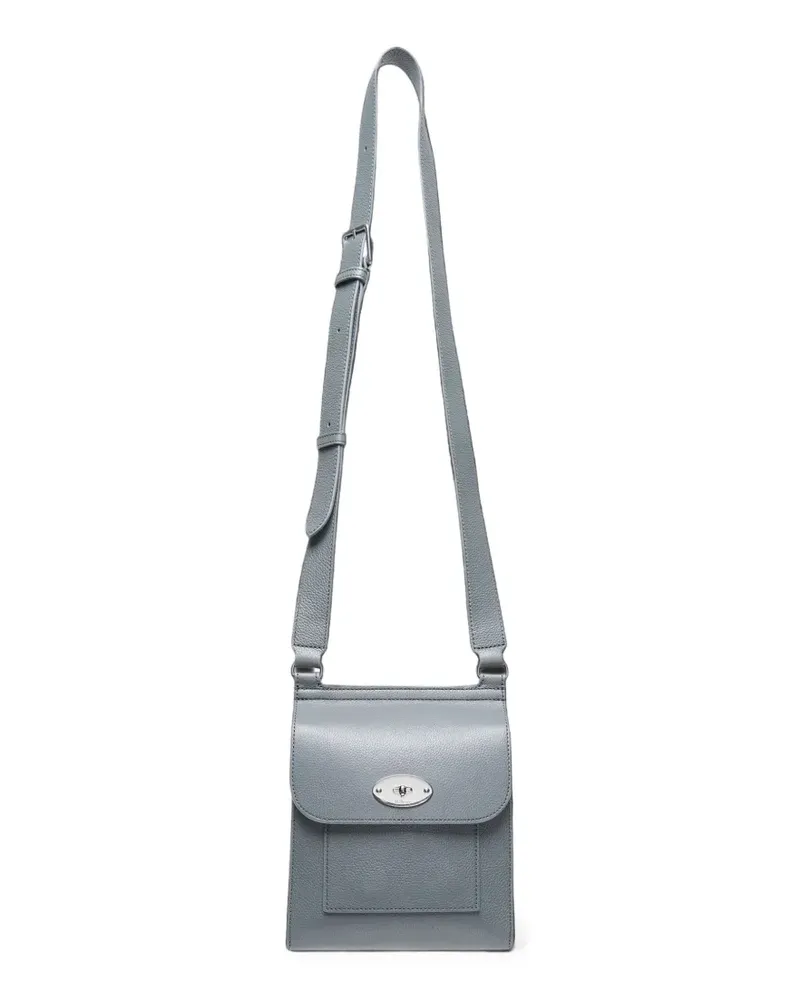 Mulberry small Antony leather messenger bag - Grau Grau