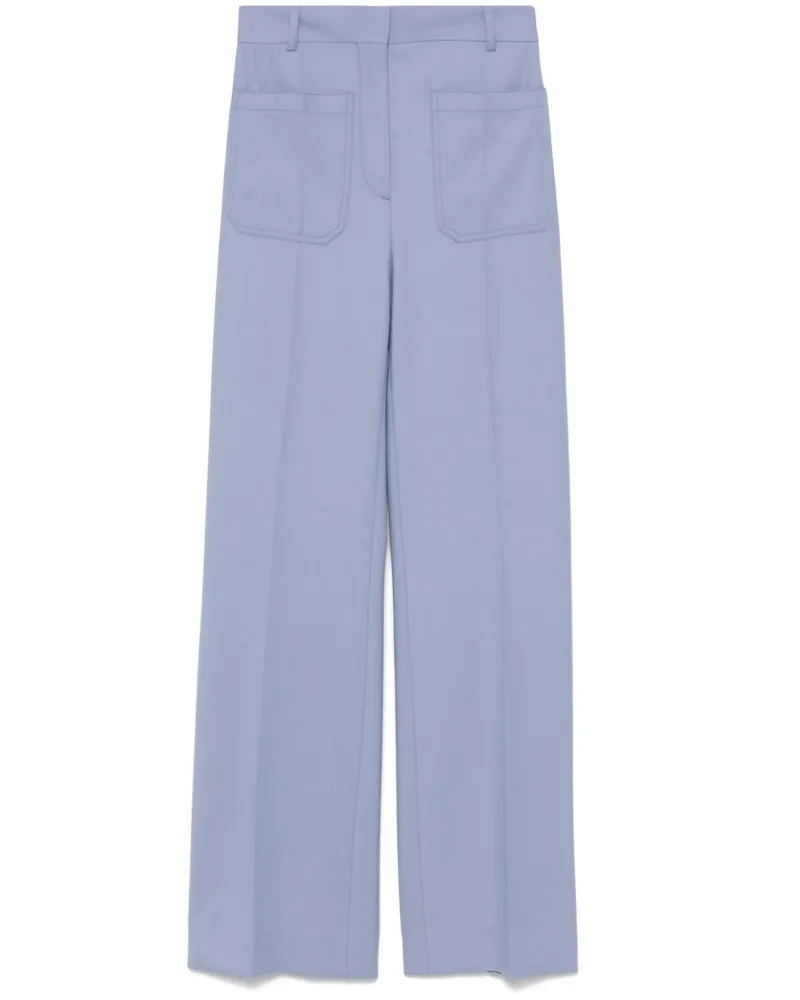 Victoria Beckham Alina Hose - Blau Blau