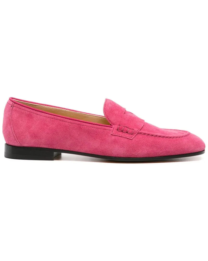 Doucal´s Penny-Loafer aus Wildleder - Rosa Rosa
